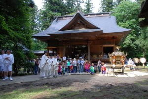 上条まつり・長瀬神社