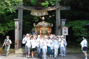 上条まつり神輿