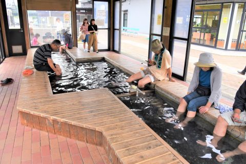 長崎温泉足湯　酒呑童子の湯